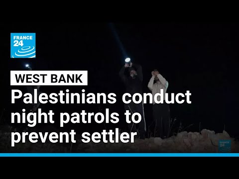 YouTube video thumbnail: Palestinians Conduct Night Patrols to Prevent West Bank Settler Attacks