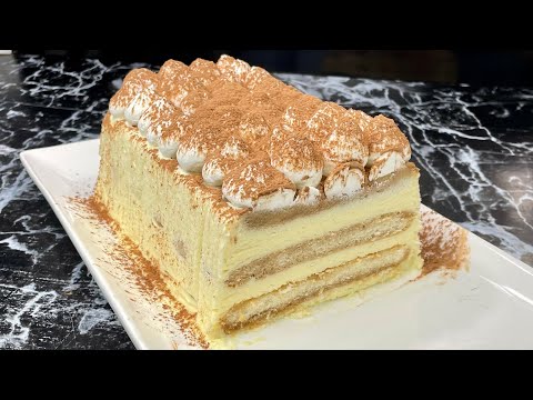 L'unique BÛCHE TIRAMISU 🪵👩🏻‍🍳 Sans cuisson Sans matériel particulier