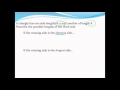 Triangle Inequality and Side Lengths