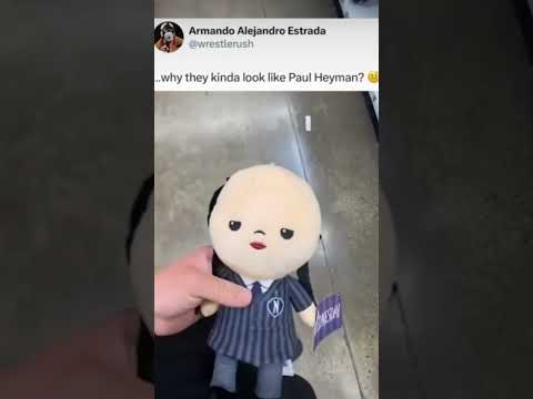 These WEDNESDAY Dolls Look Like PAUL HEYMAN LOL!