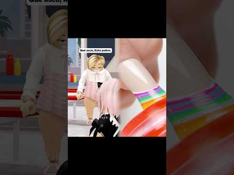 La pobre chica portera soñaba con ir a la escuela, pero algo pasó. #berry #roblox #shorts