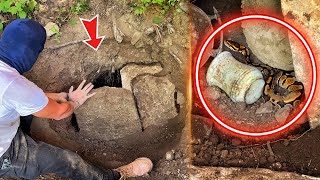 We Found The Treasure, Everyone Ran Away❗️ [ Real Treasure Guarded By a Snake ]