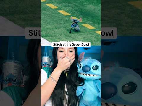 Stitch at the Super Bowl #stitch #shorts