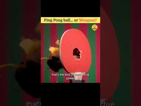 Can PingPong Ball hurt you?? #mythbusters #shorts #facts #factsinhindi