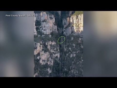 YouTube video thumbnail: Arizona Camper Missing for Days Airlifted From Area Known as 'Edge of the World'