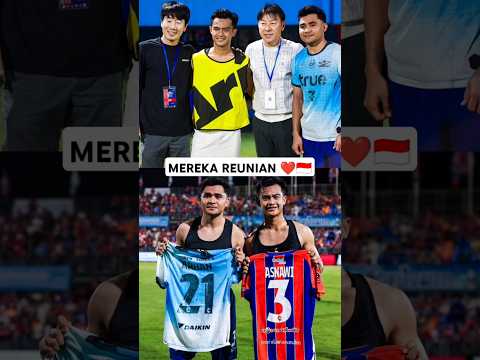 MOMENT ARHAN DAN ASNAWI BERTEMU SEBAGAI LAWAN DAN TUKERAN JERSEY, USAI LAGA MEREKA BERTEMU COACH STY