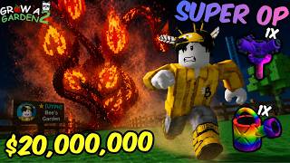 GROW A GARDEN 2 | PAYAMAN! DRAGONS BREATH  SUPER WATER + SPRINKLER METHOD COMBO!