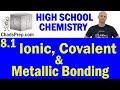 Exploring Ionic, Covalent, and Metallic Bonding