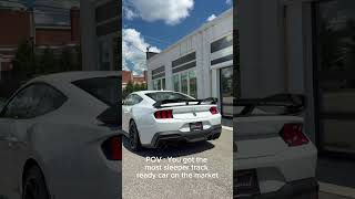Dark Horse out performs GT2RS on braking btw #ford #mustang #darkhorse #lfp #lebanonfordperformance
