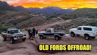 Taking Classic Ford Trucks Off-Road in Arizona