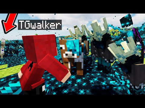 EU VIREI A LENDA E ELE APARECEU INFECÇÃO SCULK APOCALIPSE NO MINECRAFT (Sculk Horde)