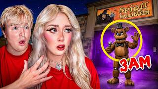 DO NOT GO TO SPIRIT HALLOWEEN AT 3 AM.... (*SCARY*)