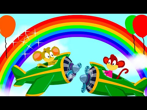 Rainbow Color Song + More Learning Videos for Kids
