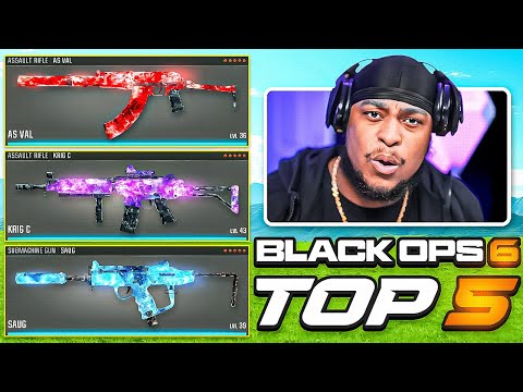 TOP 5 *META* LOADOUTS YOU MUST TRY in BLACK OPS 6! 👑 (BO6 Best Class Setups)