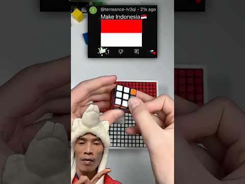 RUBIK BENDERA MERAH PUTIH ‼️dubbing:@Miwanda_tanz #shorts #dubbing