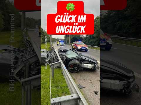 🏎️ Unfall mit Sportwagen 🚒 #feuerwehr #autobahn #brunnthal