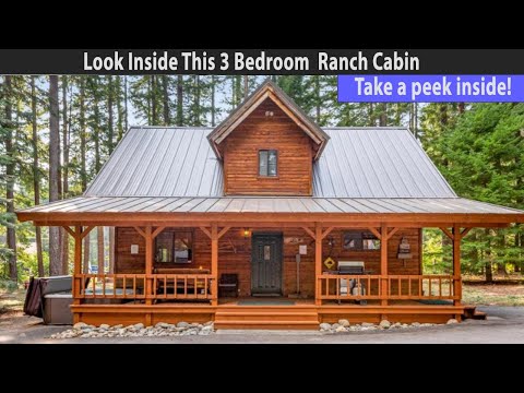 Look Inside This 3 Bedroom Ranch Cabin In Ronald, United States