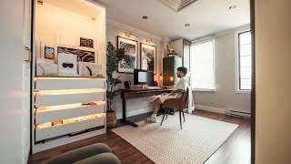 DREAM Office Room Desk Setup for 2025! (Minimal + Cozy)