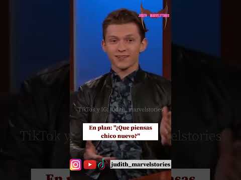 Tom Holland nos cuenta como hizo el primer spoiler de su vida siendo Spiderman #tomholland