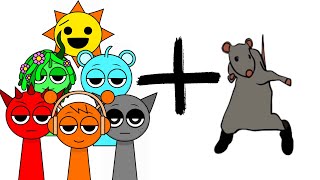 Sprunki X Rat Dance Mod