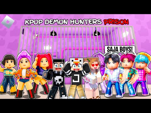 Escape From Kpop Demon Huntrix And Saja Boys In Roblox!