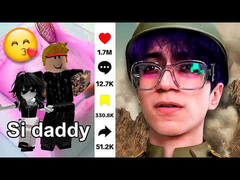La mirada de los 100 Tik Toks de Roblox..