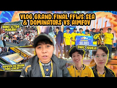 VLOG DETIK2 ONIC JUARA FFWS SEA 2025 & DOMI + AIMPOV BERANTEM GARA2 KETAUAN PANEL?!