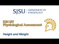 Measuring Weight and Height Procedures