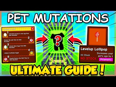 ULTIMATE GUIDE to PET MUTATION UPDATE in Grow a Garden!! (Roblox)