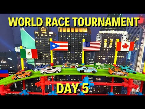 DIECAST CARS RACING | WORLD RACE BATTLE TOURNAMENT | DAY 5