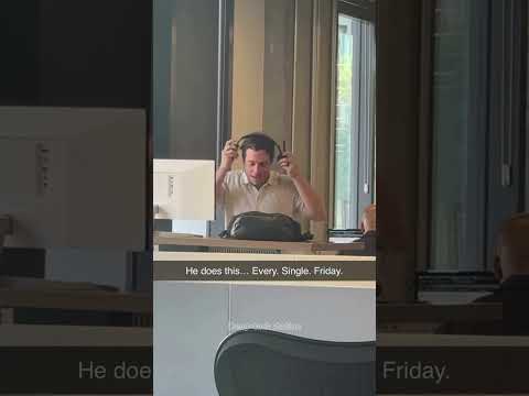 Friday hits different