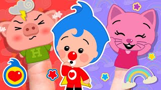 Little Kids, Big Feelings | Emotions Song + Finger Family | Kids Songs & Nursery Rhymes by Plim Plim