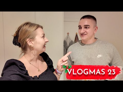 PREZENTY Z POLSKI ⭐ PIERWSZE WRAŻENIA MOJEGO BRATA ⭐ DUŻO LUDZI NA MAŁYM METRAŻU 🎄 VLOGMAS 23