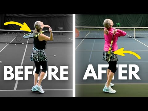 Waiter Tray BREAKTHROUGH! Tennis Serve Secret Drill