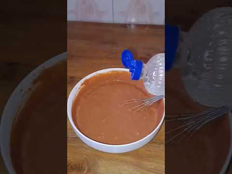 #كيكة_سهلة_بالماء_والشكولا