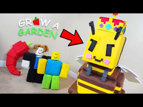 ROBLOX Grow a Garden - QUEEN BEE - Boss Fight (BIZZY BEES)