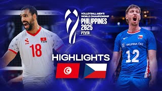 Tunisia 🇹🇳 vs. Czechia 🇨🇿 - Highlights | Men's World Championships 2025