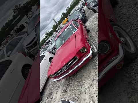 Old School Mustang St The Salvage Auction for $17,000