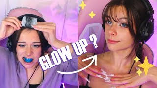 GROSSES MAKEOVER 💄✂️Pony schneiden, Zähne bleachen, Nägel etc.
