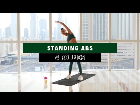 🤩 Effective Standing Abs Workout
