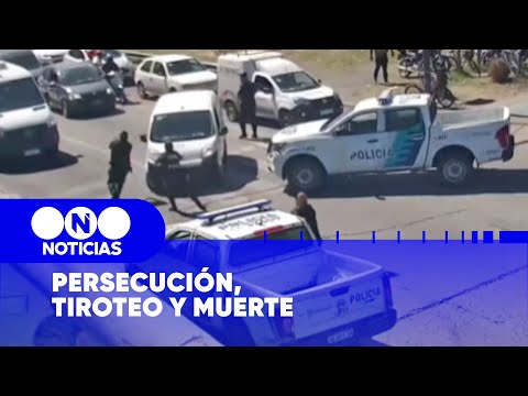 UN DELINCUENTE MUERTO tras un SALVAJE TIROTEO a metros de un SHOPPING en Moreno - Telefe Noticias