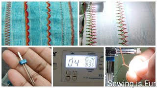 All about twin needles in hindi, how to make beautiful embroidery stitches on brother sewing machine