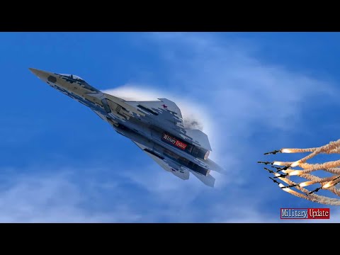 Terrifying !! Russian Su-57 With Cobra Maneuver Show Crazy Ability