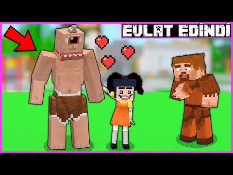 TEPEGÖZ KORKUNÇ SQUİD KIZI EVLAT EDİNDİ! 😱 - Minecraft