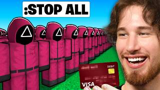 Spending $100,000 to STOP TIME in Squid Games Roblox!