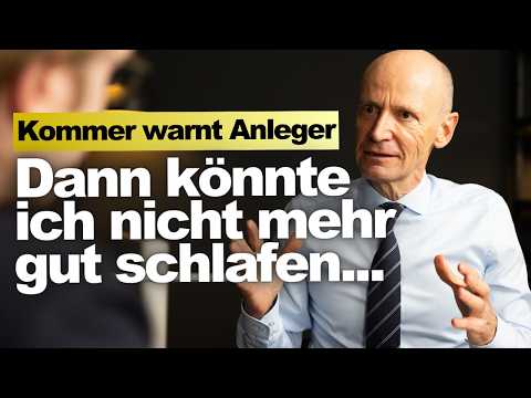 Gerd Kommer: Diese Aktien sind überbewertet und so schätzt der Profi den Aktienmarkt ein