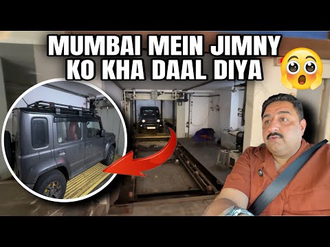 Mumbai Mein Jimny ko ye kaha Dalna pda | Ab Hum kaise Ghumenge Mumbai? #mumbai #travel #4x4 #jimny