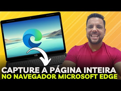 Como Fazer a CAPTURA DE TELA De Uma PÁGINA INTEIRA Do Navegador MICROSOFT EDGE No WINDOWS 11