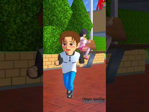 Yuta terjatuh saat, mengambil baloon 🥺 #sakuraschoolsimulator