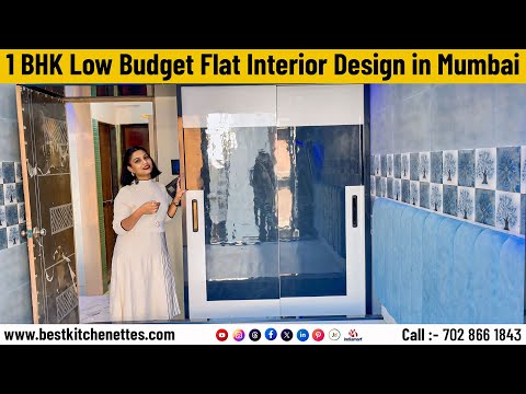 1 BHK Low Budget Flat Interior Design in Mumbai -  Materials & Project Cost Breakdown